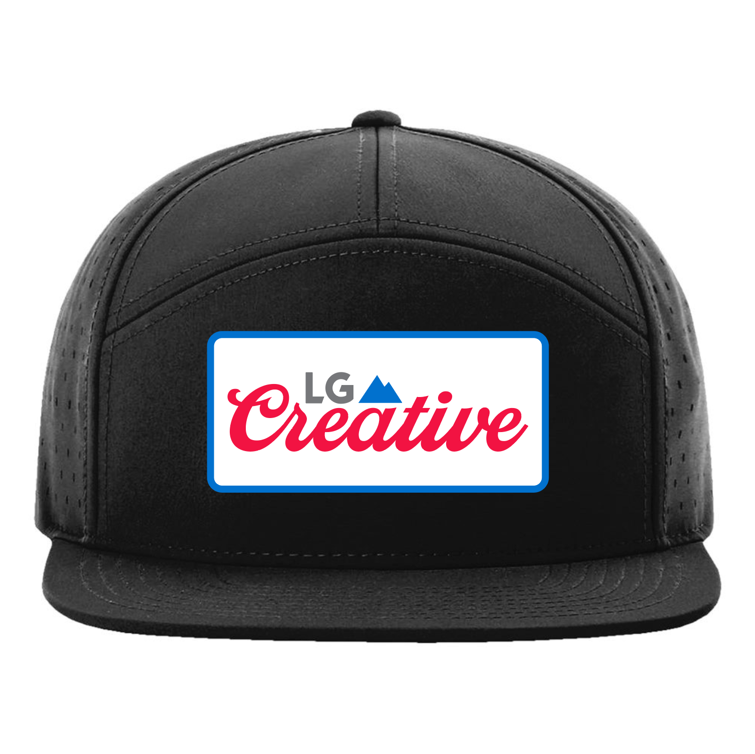 Mountains are Blue Patch Hat